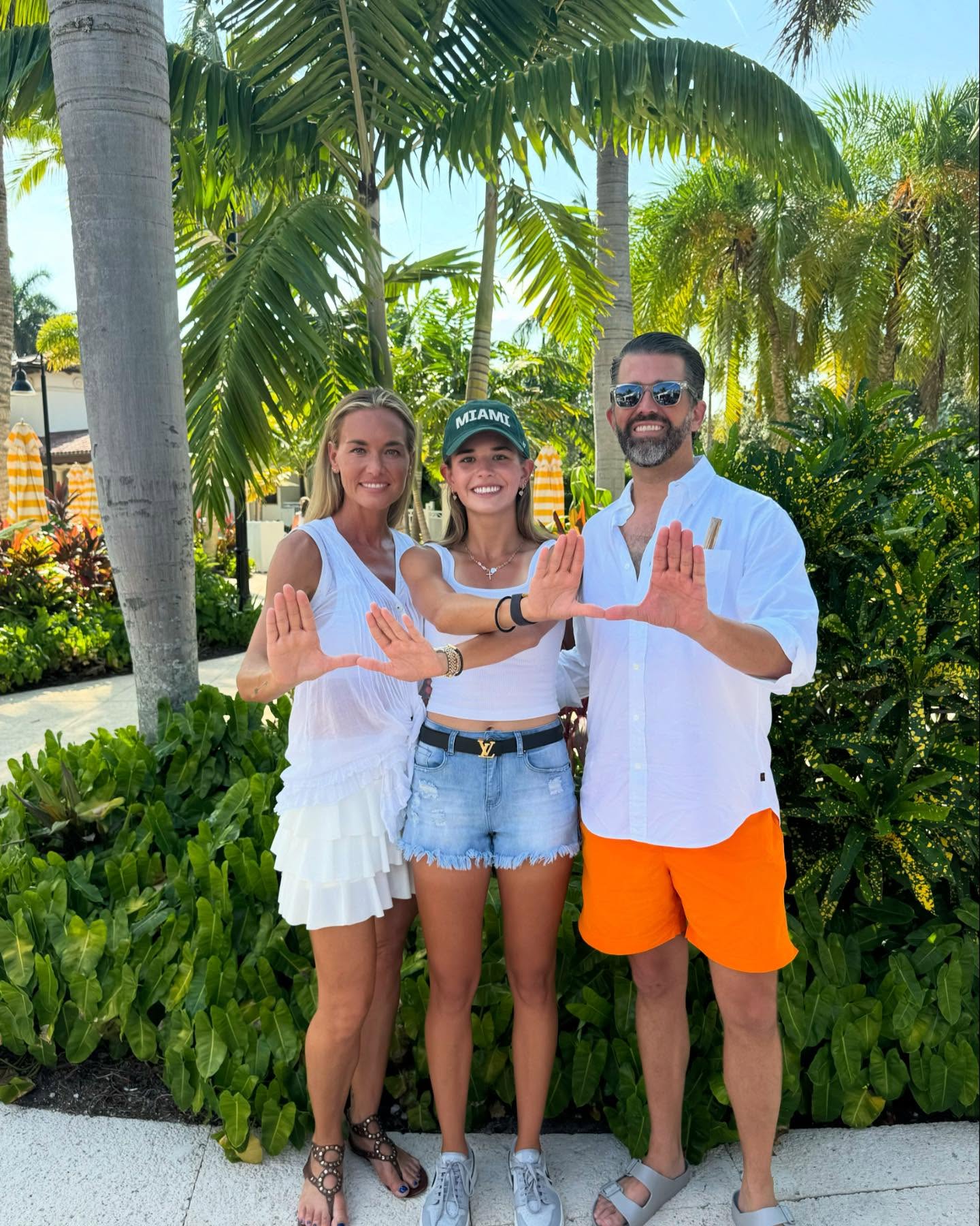 Vanessa Trump, Donald Trump Jr, Kai Trump 