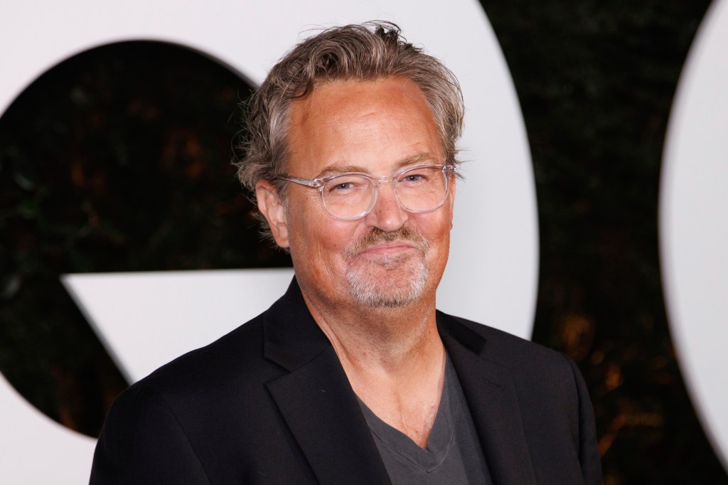 Matthew Perry appears at the GQ Men of the Year Party in West Hollywood, Calif., on Nov. 17, 2022.