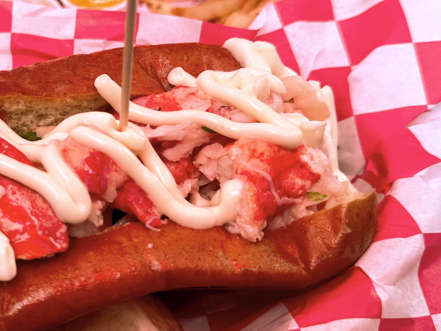 The Highroller Lobster Co. lobster roll