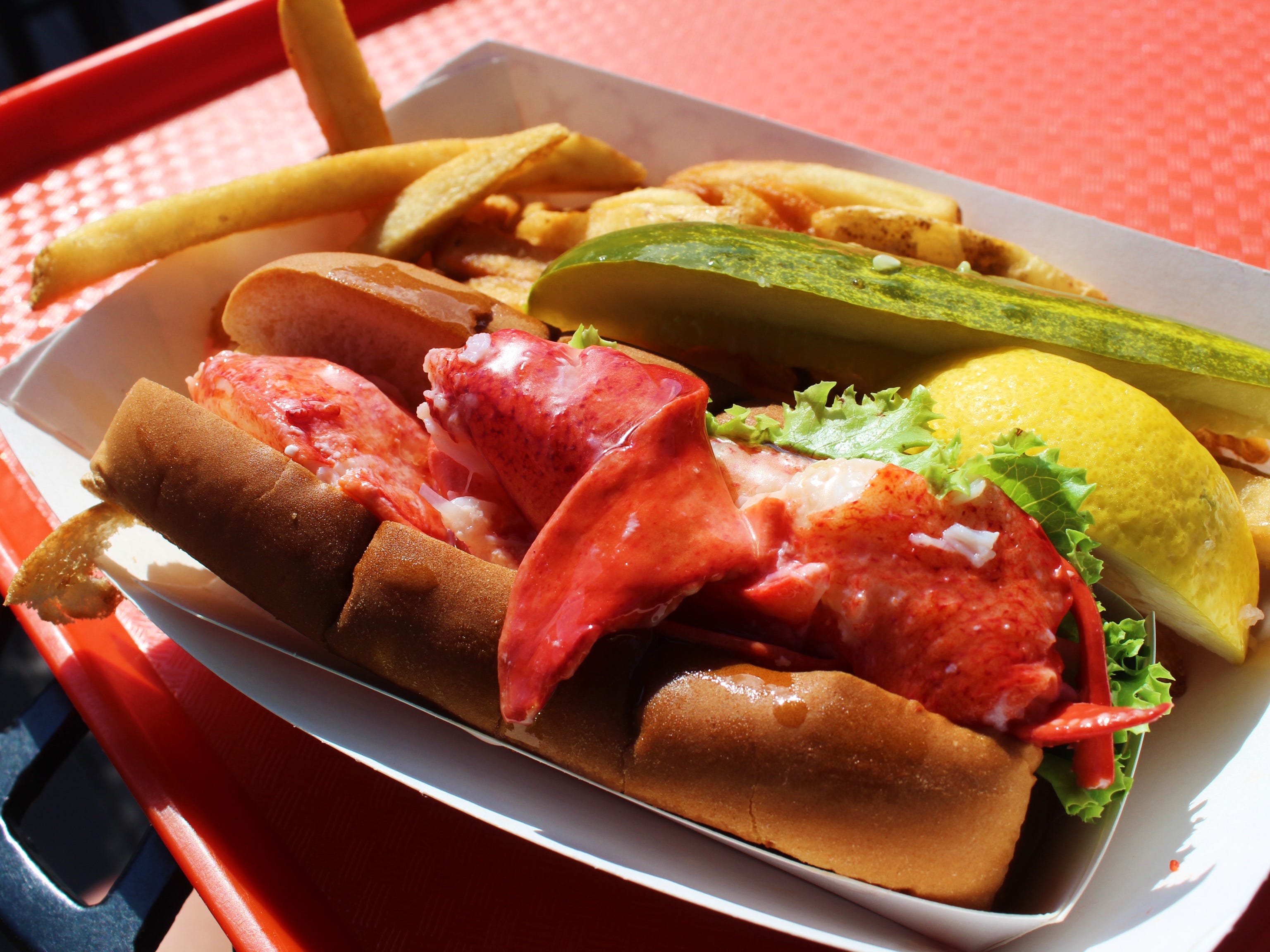 Portland Lobster Company lobster roll