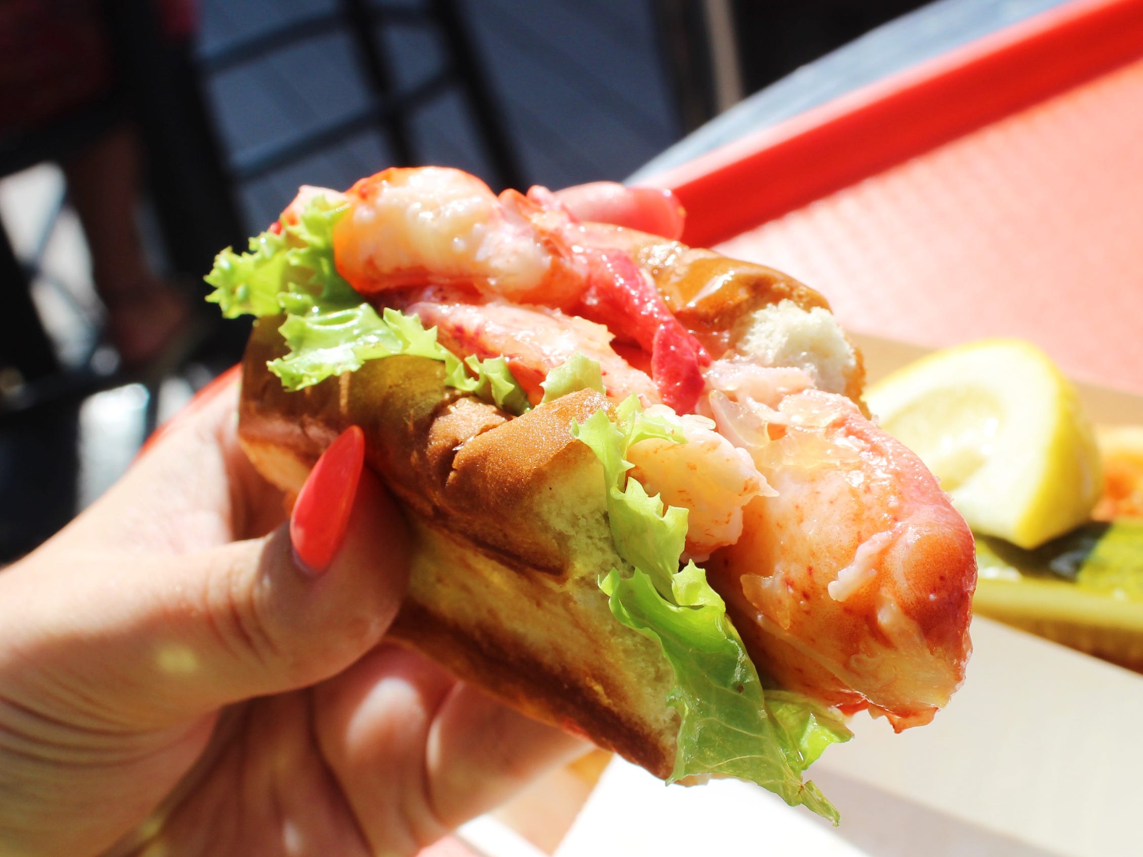 Portland Lobster Company lobster roll