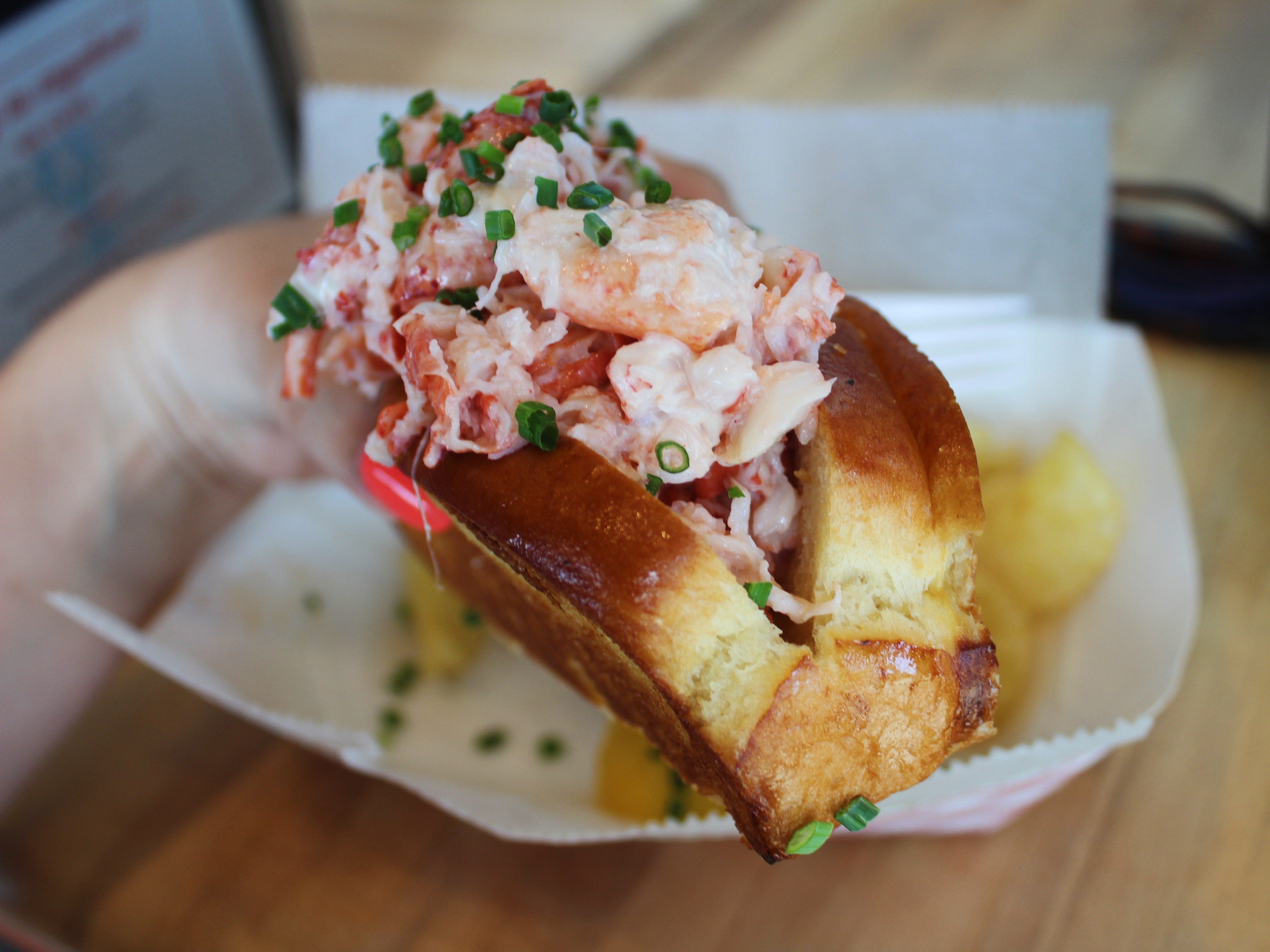 Bite Into Maine lobster roll