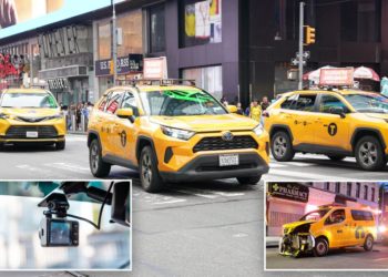 500 NYC cabs installing cameras to fight fraud ‘cartels’ that stage phony accidents, ditch fares