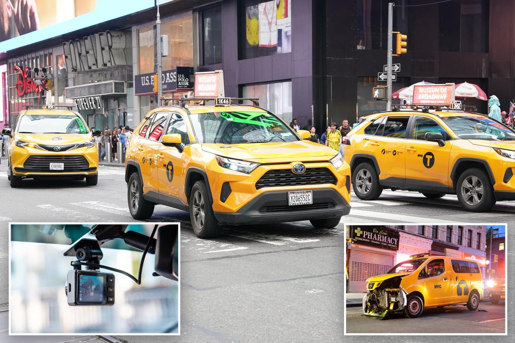 500 NYC cabs installing cameras to fight fraud ‘cartels’ that stage phony accidents, ditch fares