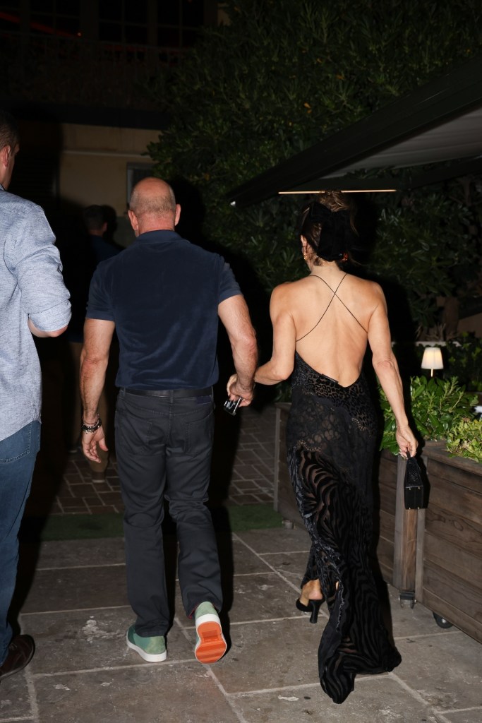 Lauren Sánchez and Jeff Bezos out in St. Tropez, France.