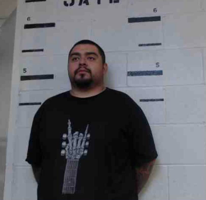 Mugshot of a man.