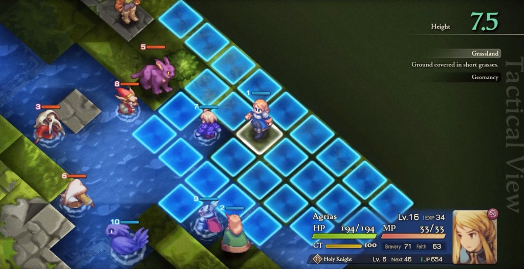 'Final Fantasy Tactics' Remake Gameplay