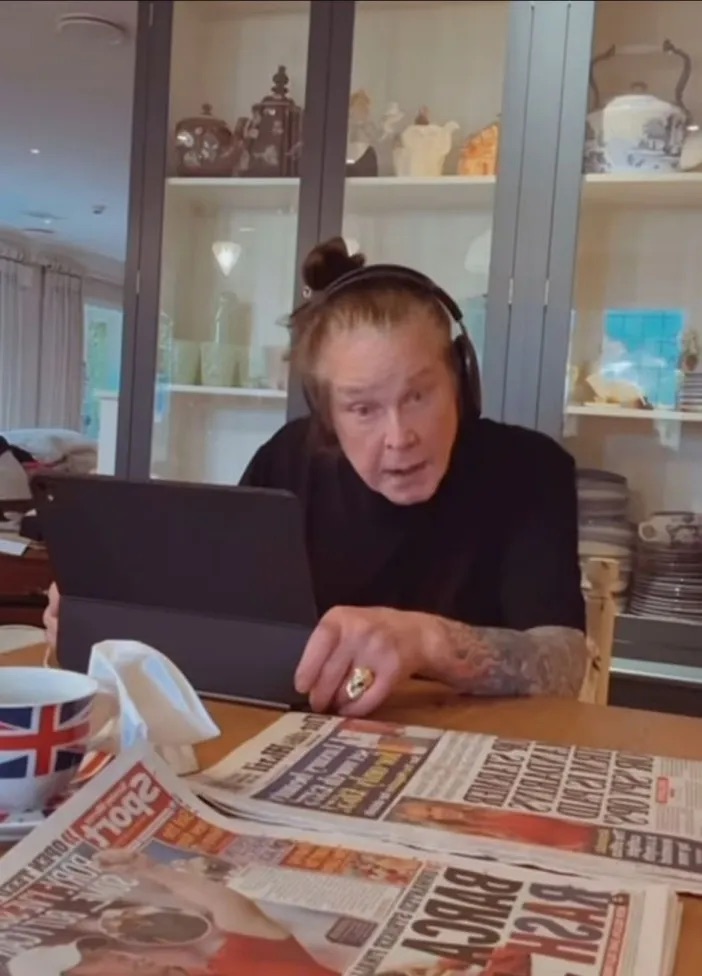 Ozzy Osbourne on video