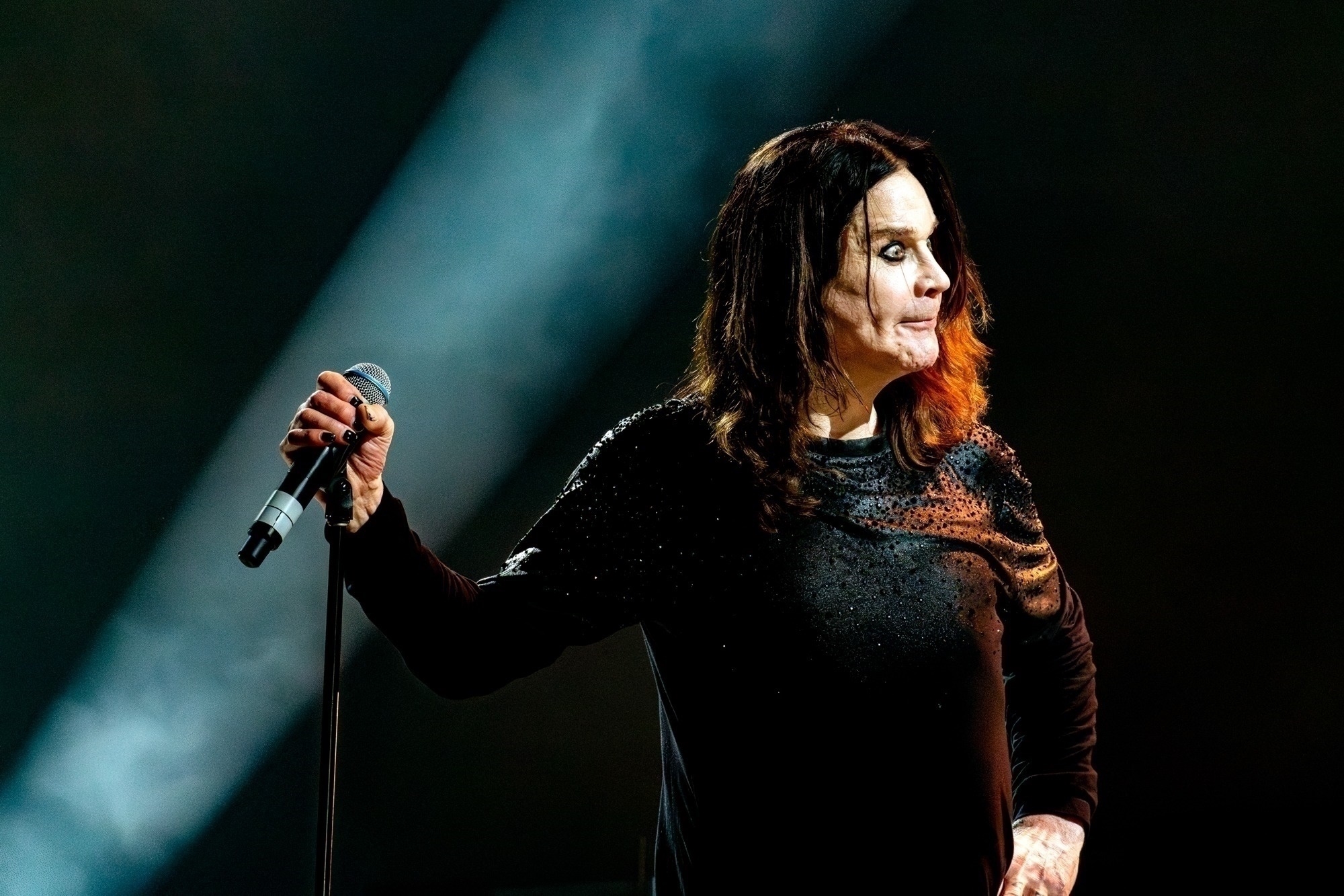 Ozzy Osbourne performing in 2017