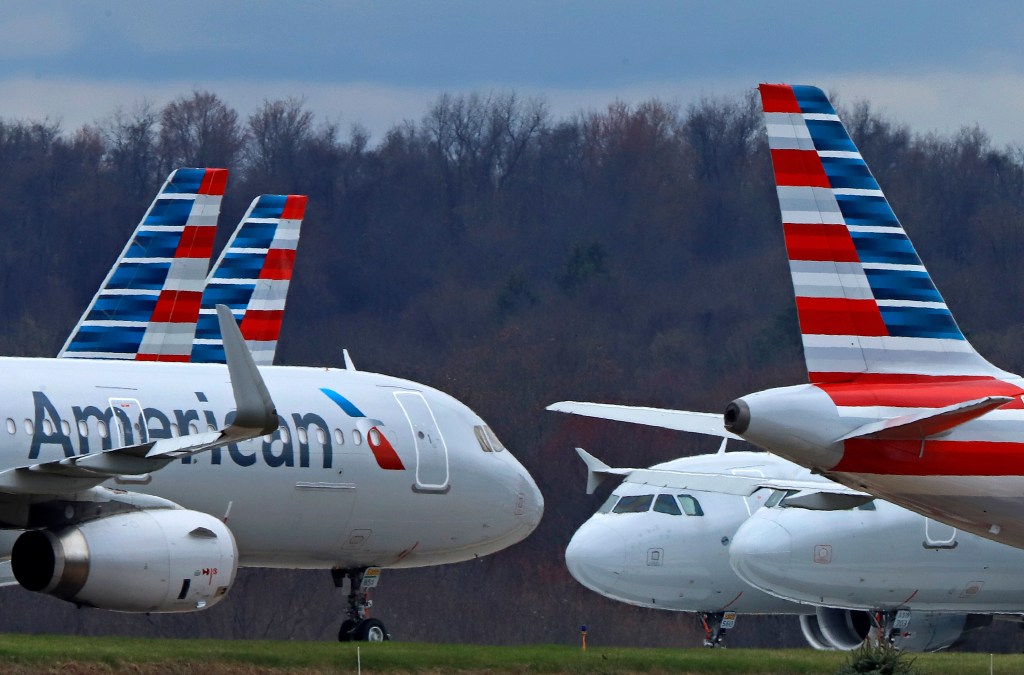 Two of the victims' families are suing American Airlines for allowing the recordings to happen on its watch.