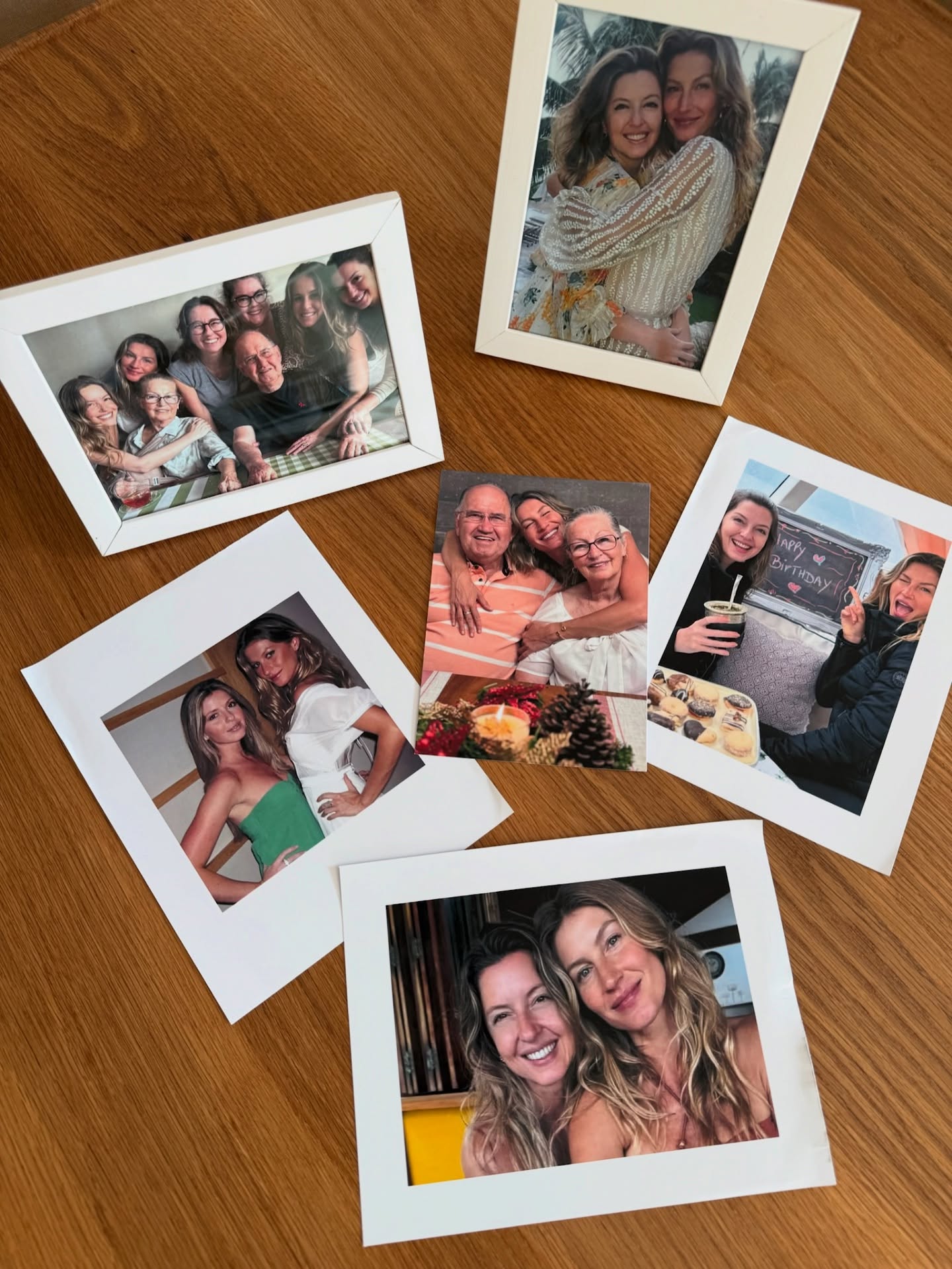 Polaroids from Gisele Bündchen's birthday