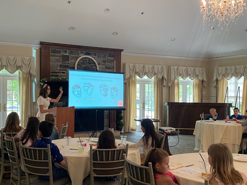 Mariah Grumet Humbet of Old Soul Etiquette, training kids.