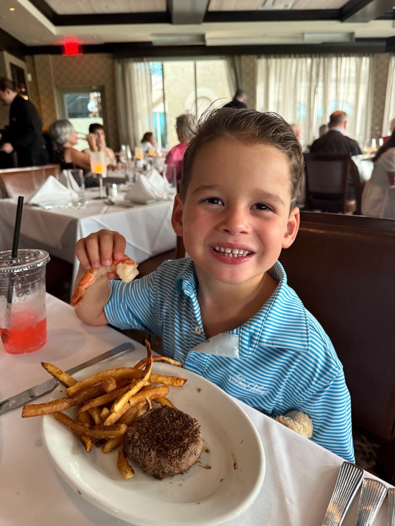 Danielle Currie's son.