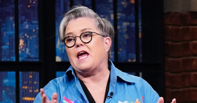 Rosie O’Donnell Launches Trump Derangement Meltdown over Colbert Cancelation: ‘Precipice of Full-Blown Fascism’
