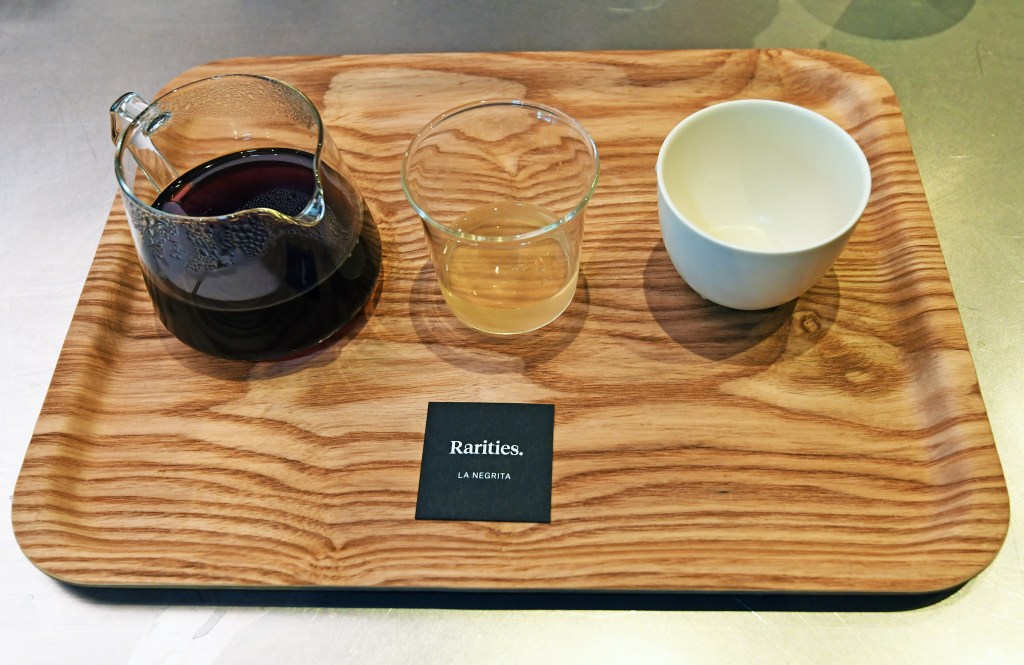 An order of the La Negrita coffee.