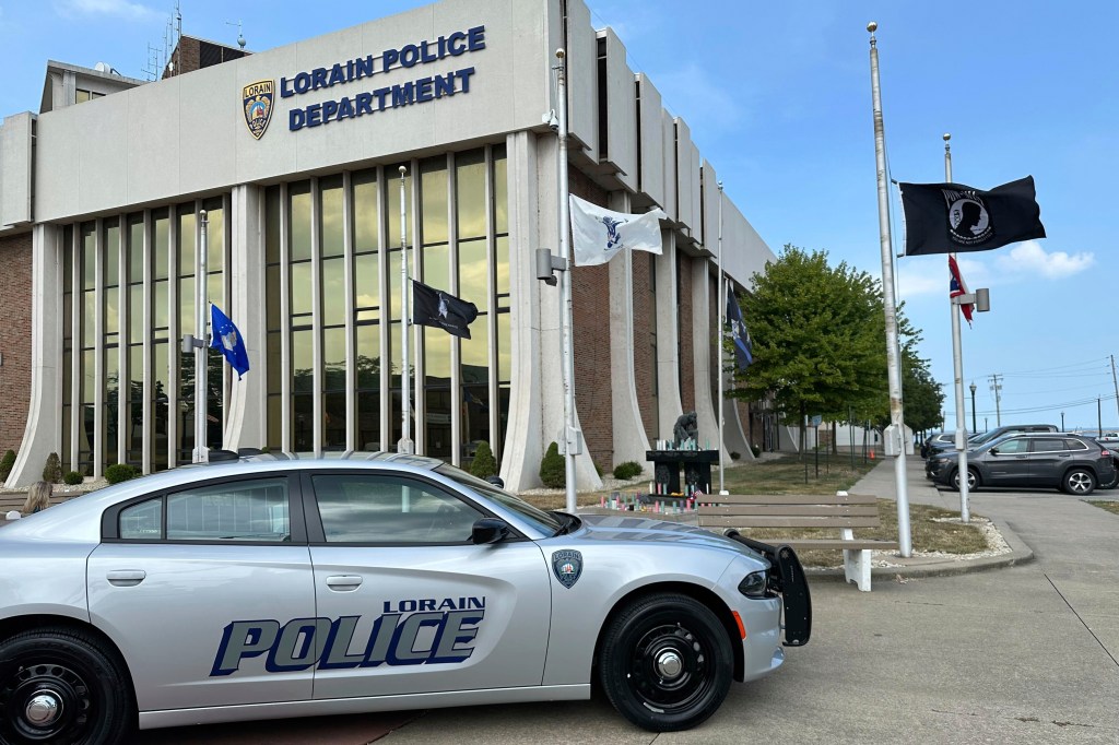 A second officer suffered multiple gunshot wounds and was in critical condition while a third officer was shot in the hand, according to Lorain Police Chief Michael Failing.