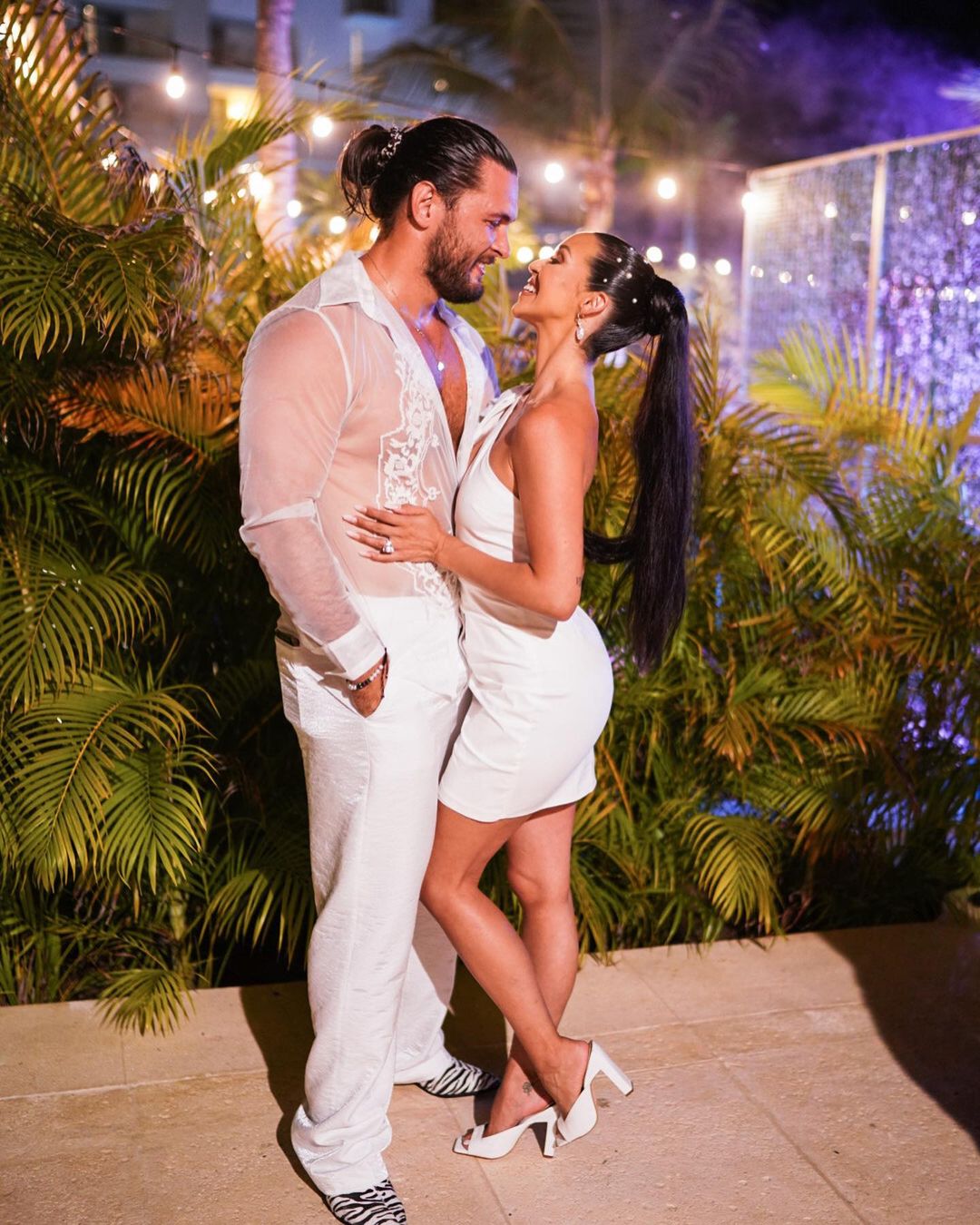 Brock Davies and Scheana Shay.