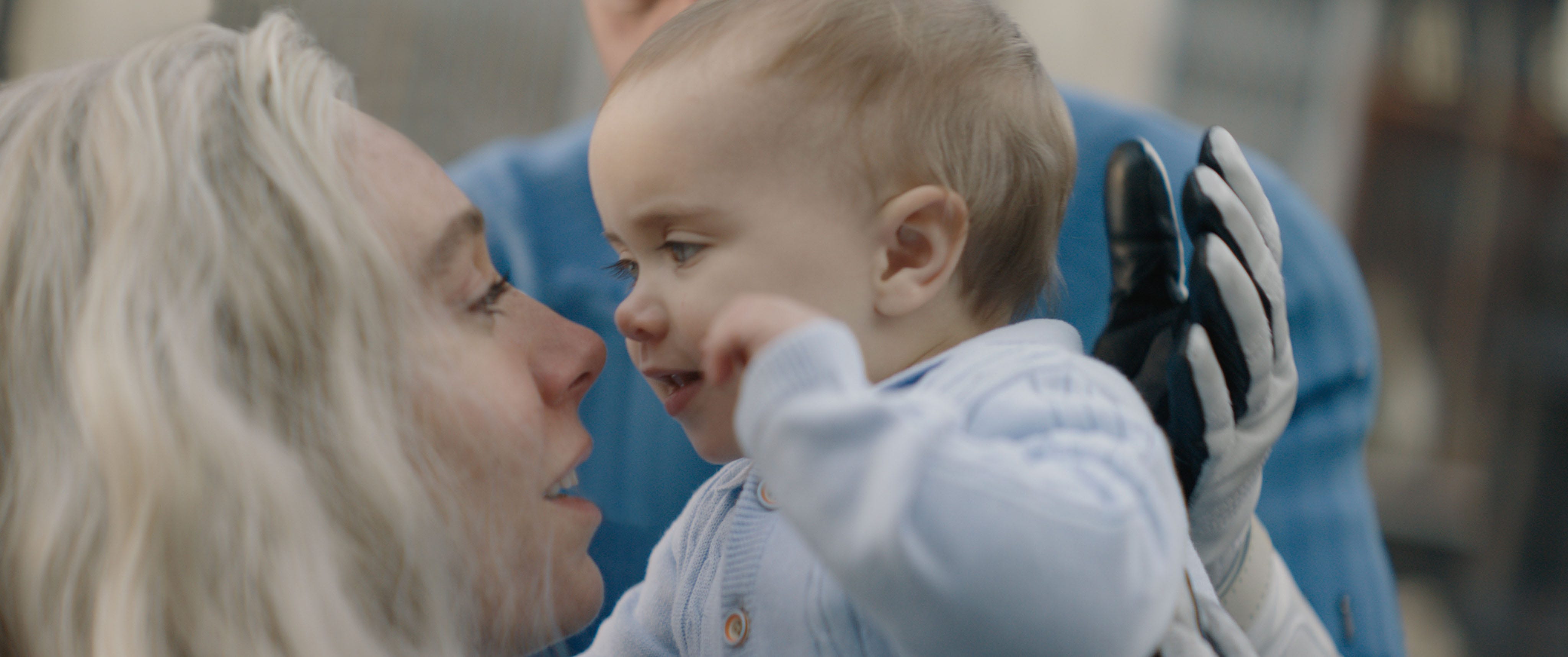 Vanessa Kirby and baby in Fantastic Four movie