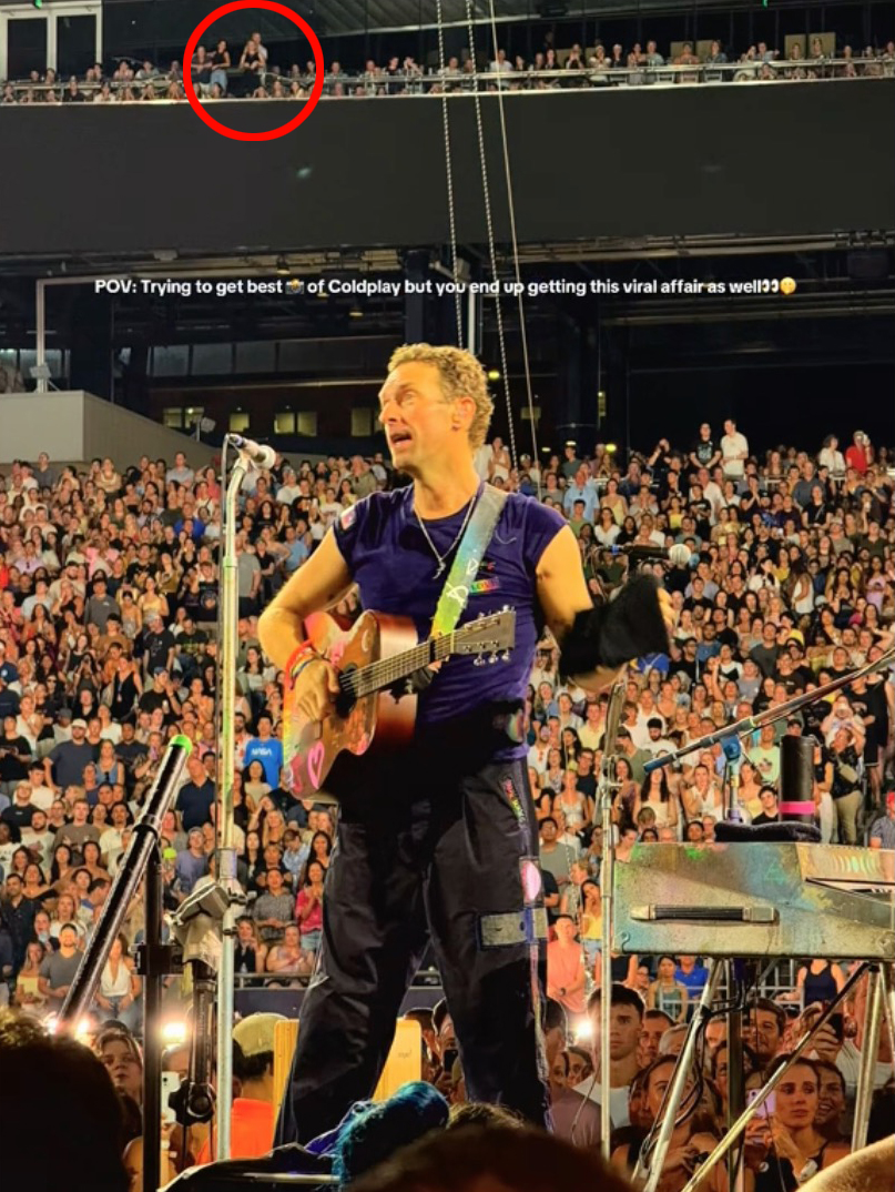 Chris Martin performs onstage. 