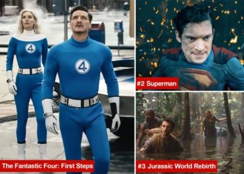 ‘The Fantastic Four: First Steps’ clobbers the Man of Steel to take box office title