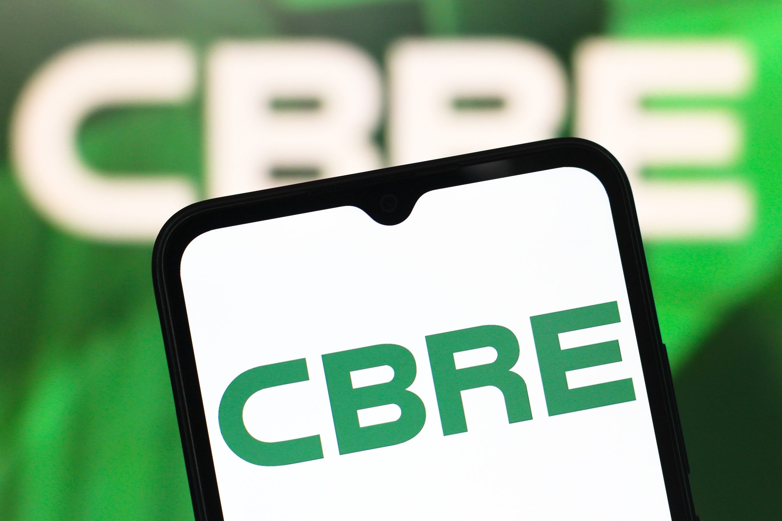 CBRE's logo