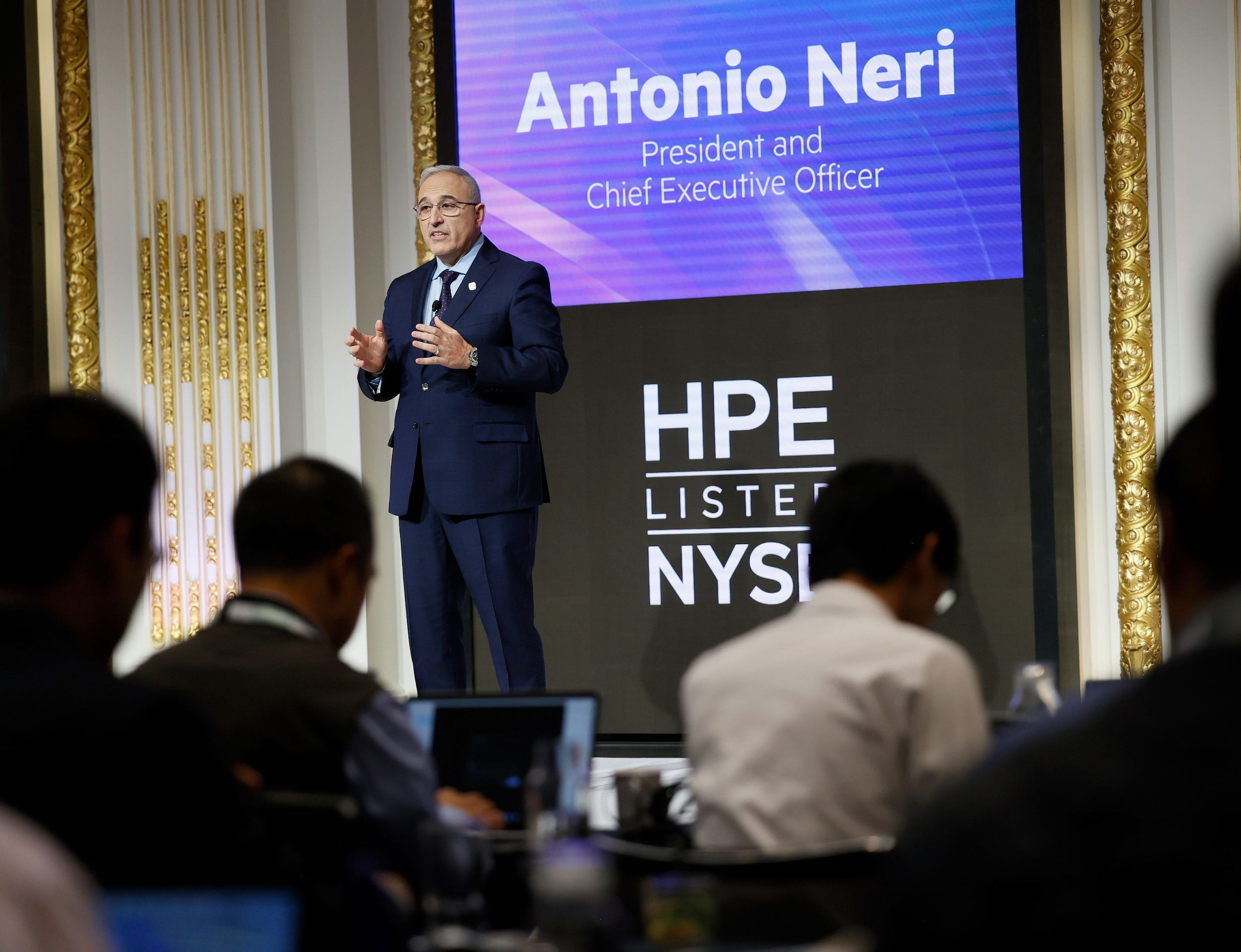 HPE CEO Antonio Neri