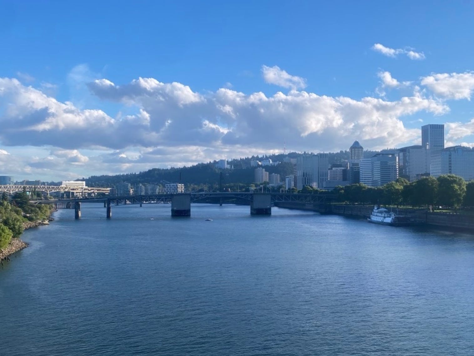 A view of Portland, Oregon.