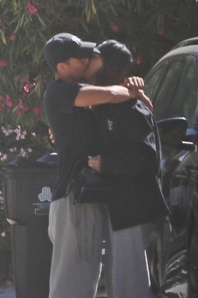 Jessica Alba and Danny Ramirez, passionately kissed outside of the latter's Los Angeles home on Friday.