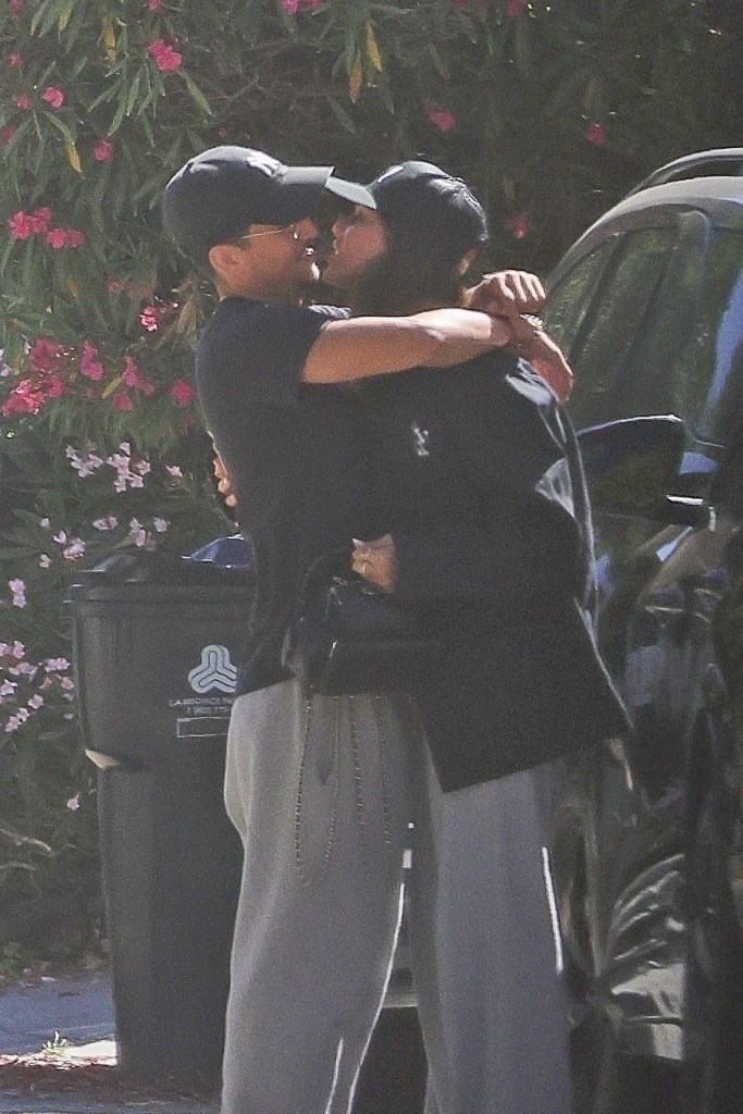 Jessica Alba and Danny Ramirez, passionately kissed outside of the latter's Los Angeles home on Friday.