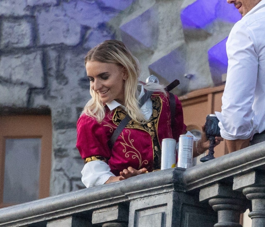 G Flip getting married in a medieval-themed ceremony.