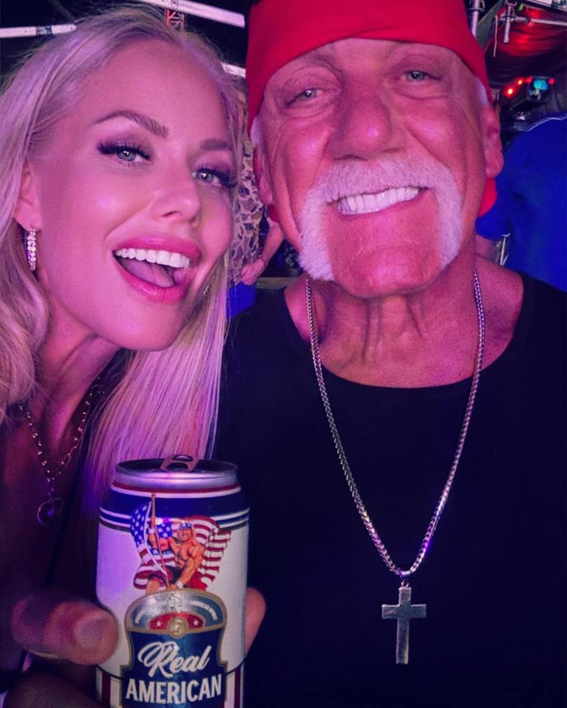 Hulk Hogan and his third wife, Sky Daily.