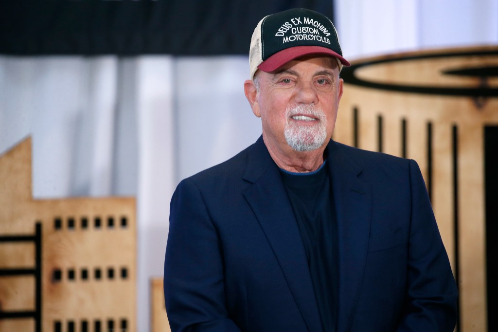 Billy Joel attends MSG Entertainment and Billy Joel special franchise announcement at Chase Square at Madison Square Garden on June 01, 2023 in New York City.
