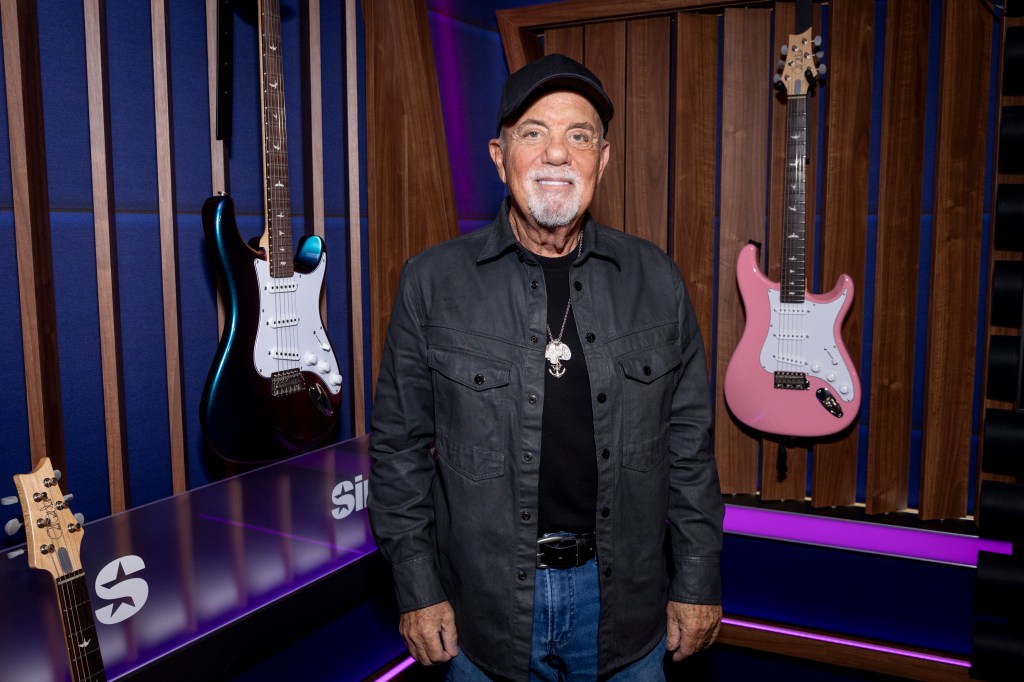  Billy Joel appears on SiriusXMâs âHowâs Lifeâ with John Mayer at SiriusXM Studios on October 11, 2024 in Los Angeles, Calif