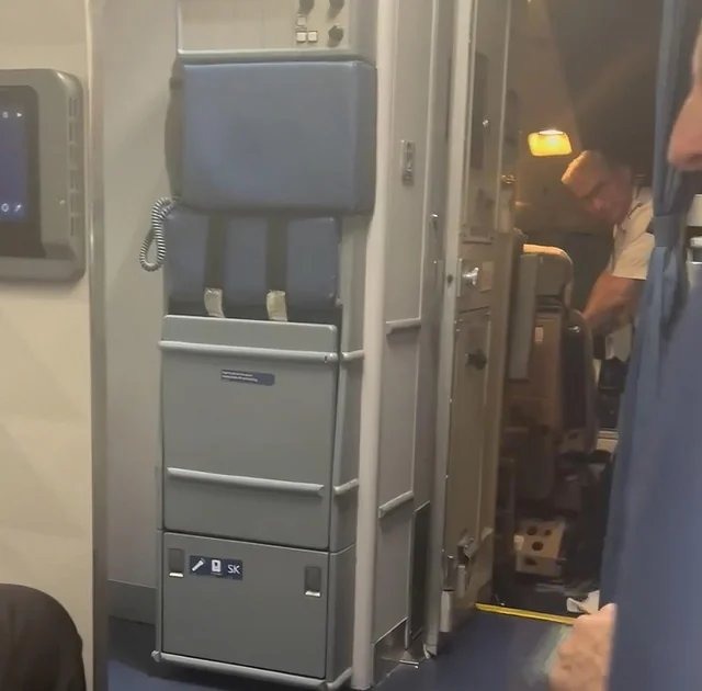 Delta pilot being arrested on plane.