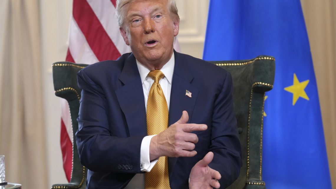 Can his golf course ‘further’ US-UK relations? Trump will use meeting with prime minister to try
