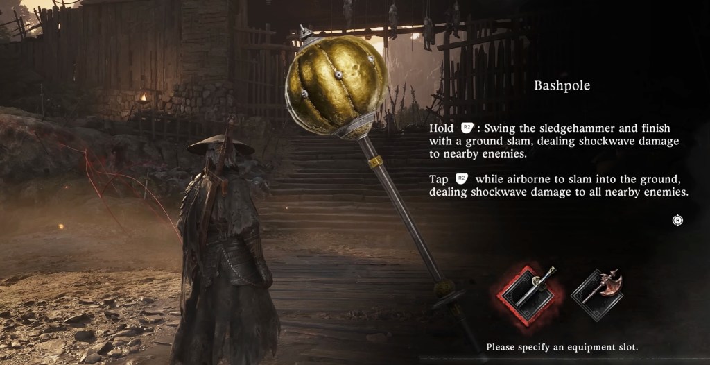 PBZ Bashpole Boss Weapon