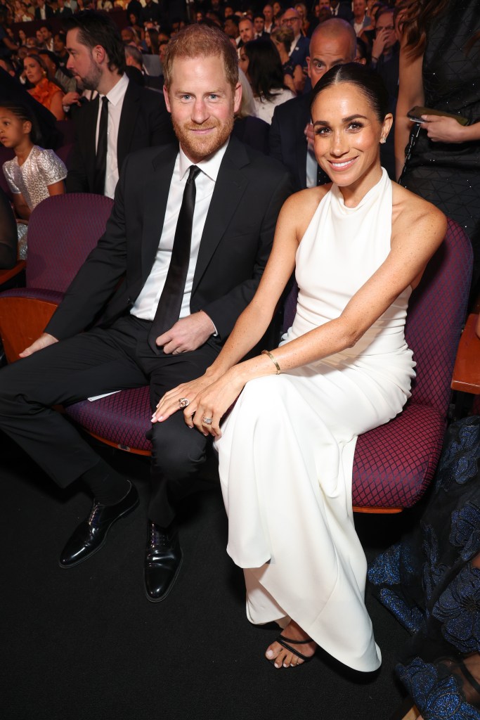 Prince Harry and Meghan Markle in 2024. 