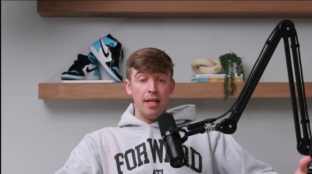 Grant Troutt on his wife Madi Prewett's podcast, 