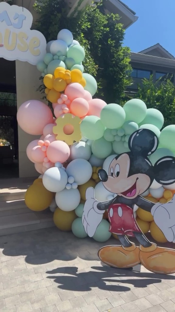 Khloe Kardashian - Instagram Stories of the Disney party for her son Tatum's 3rd birthday