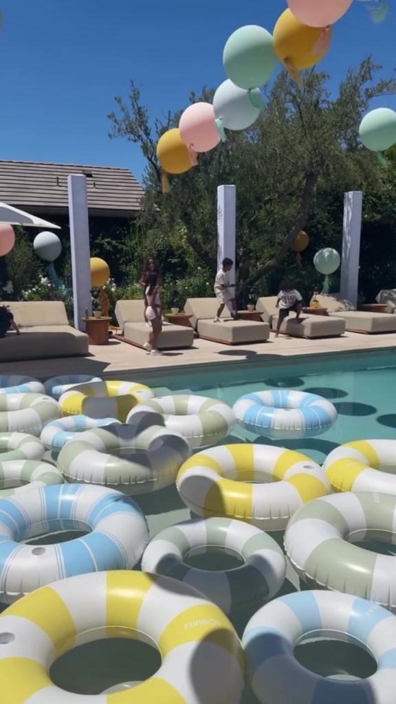Khloe Kardashian - Instagram Stories of the Disney party for her son Tatum's 3rd birthday