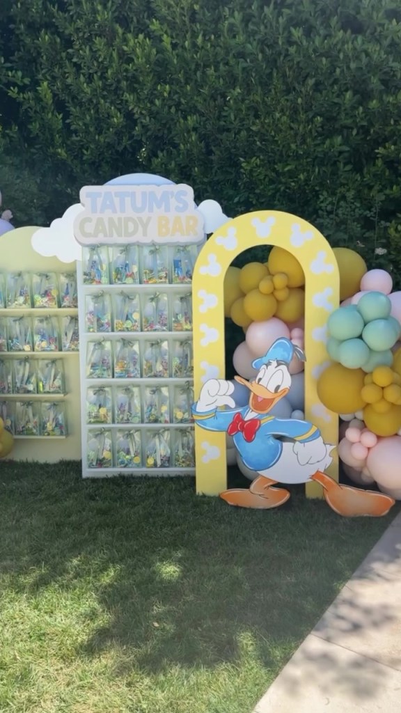 Khloe Kardashian - Instagram Stories of the Disney party for her son Tatum's 3rd birthday