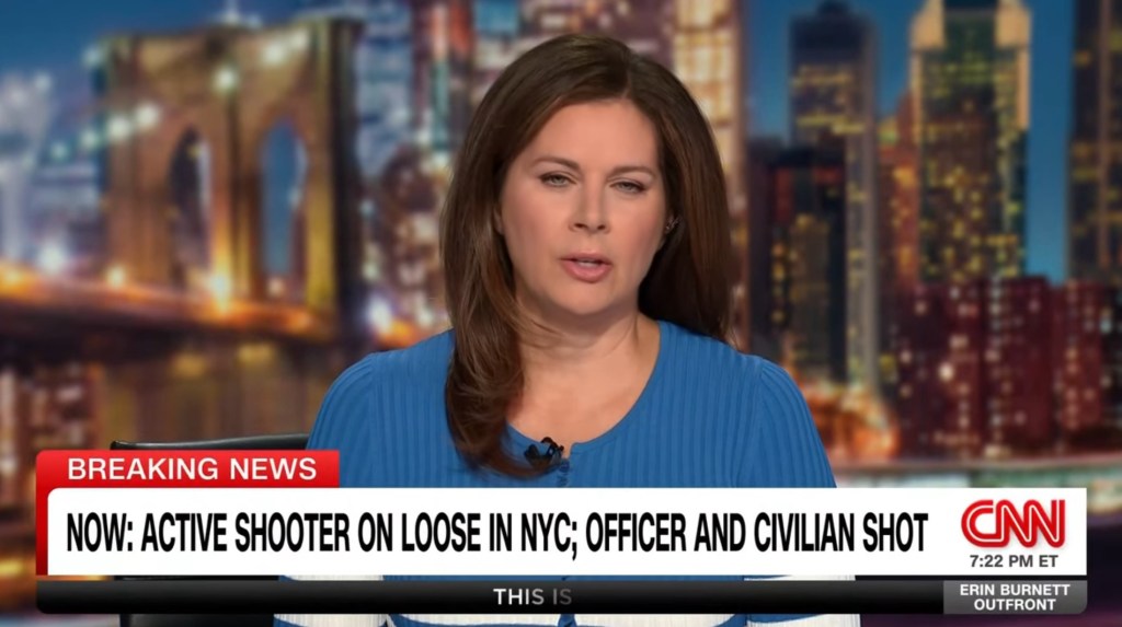 CNN host Erin Burnett