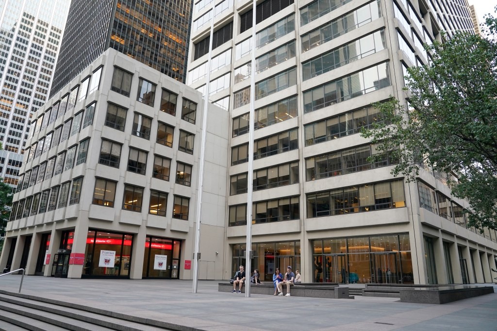 A general view of 345 Park Avenue in New York, NY as seen on June 13, 2024.