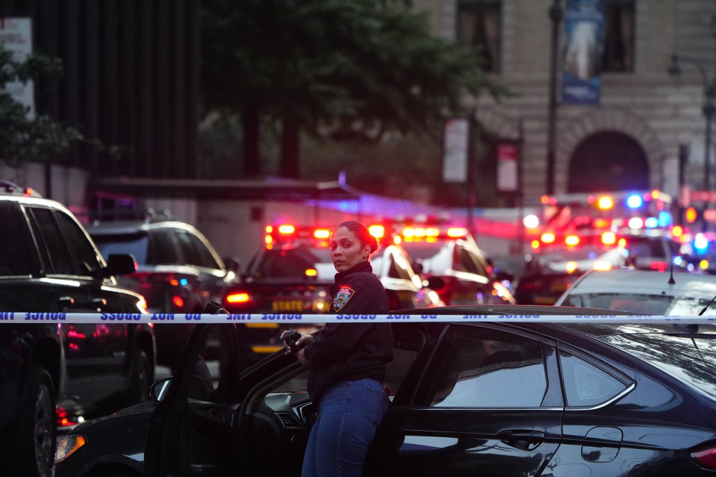 Scene of mass shooting near 345 Park Avenue