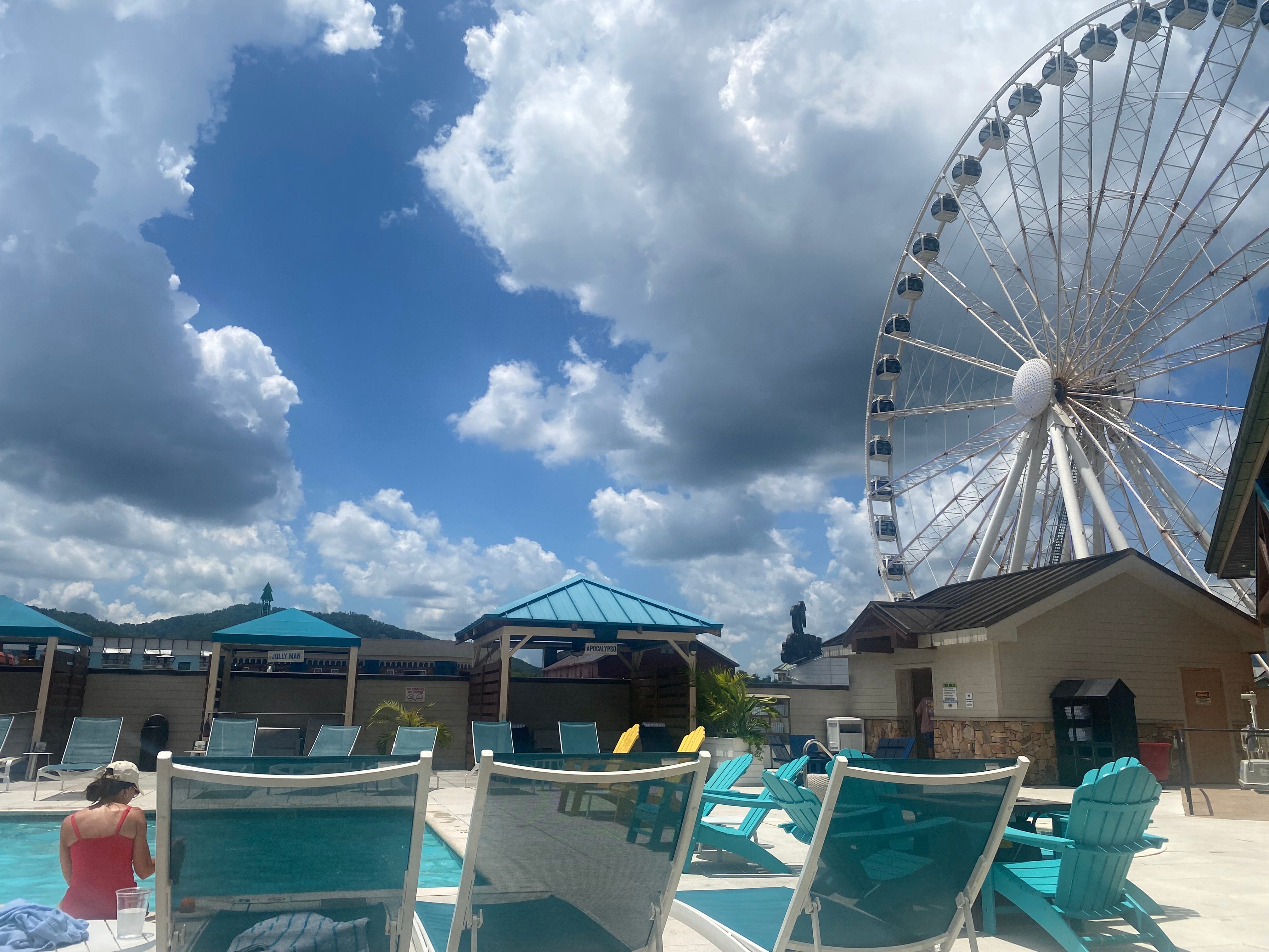 The pool at Margaritaville Island