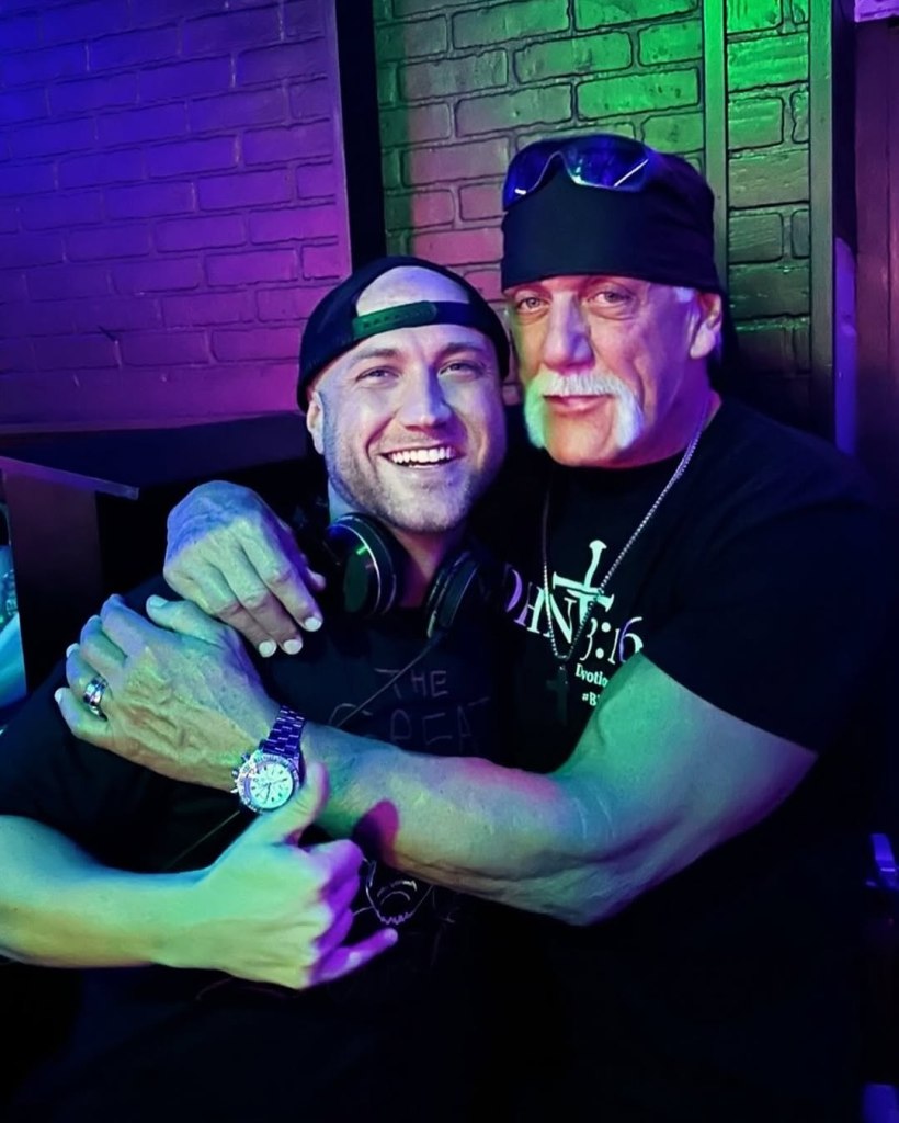 Hulk Hogan and Nick Hogan via Instagram