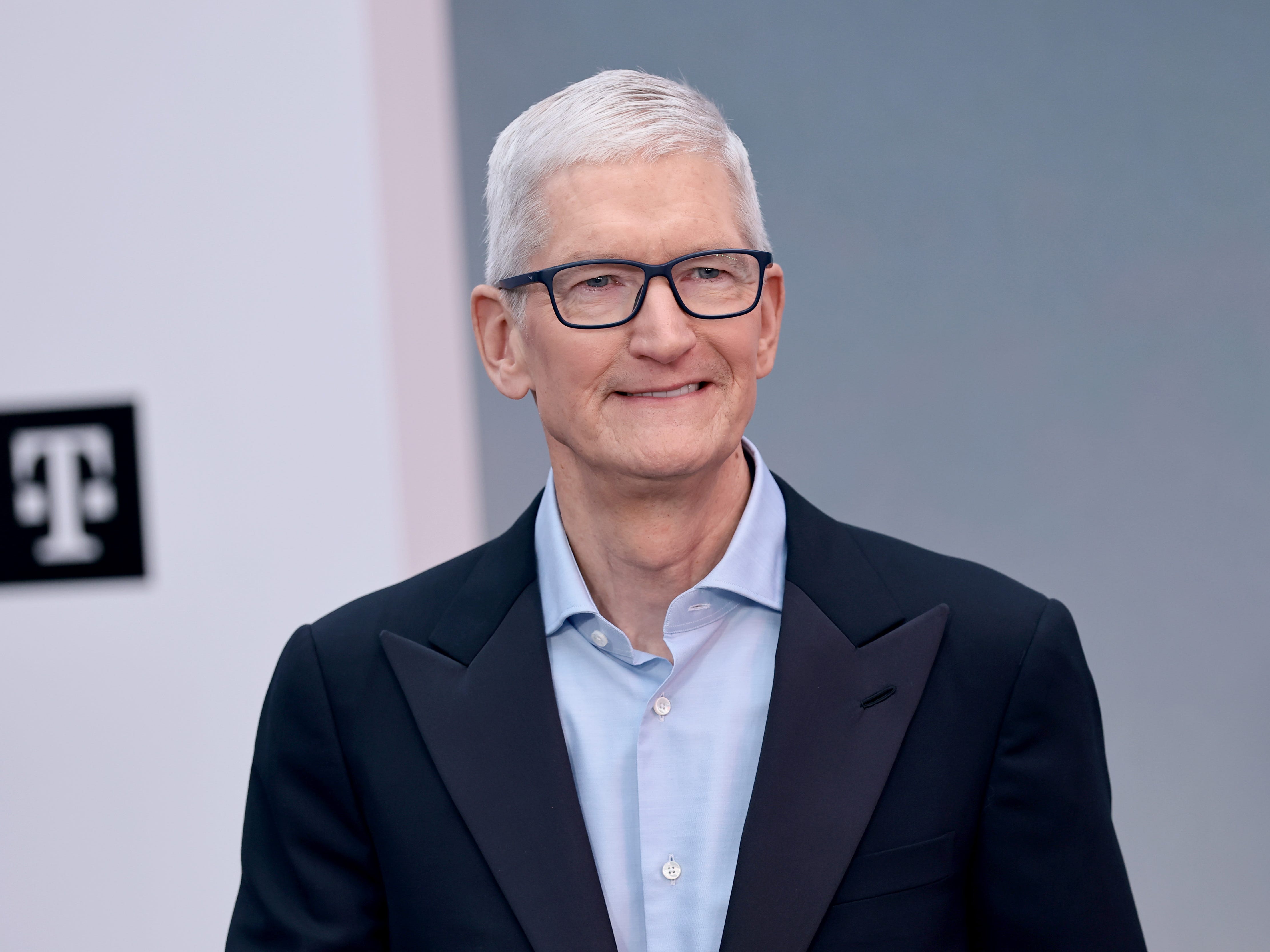 Tim Cook at the world premiere of "F1."