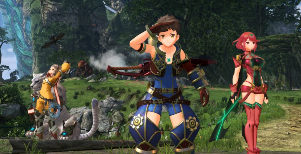 XC2 Gameplay Screenshot