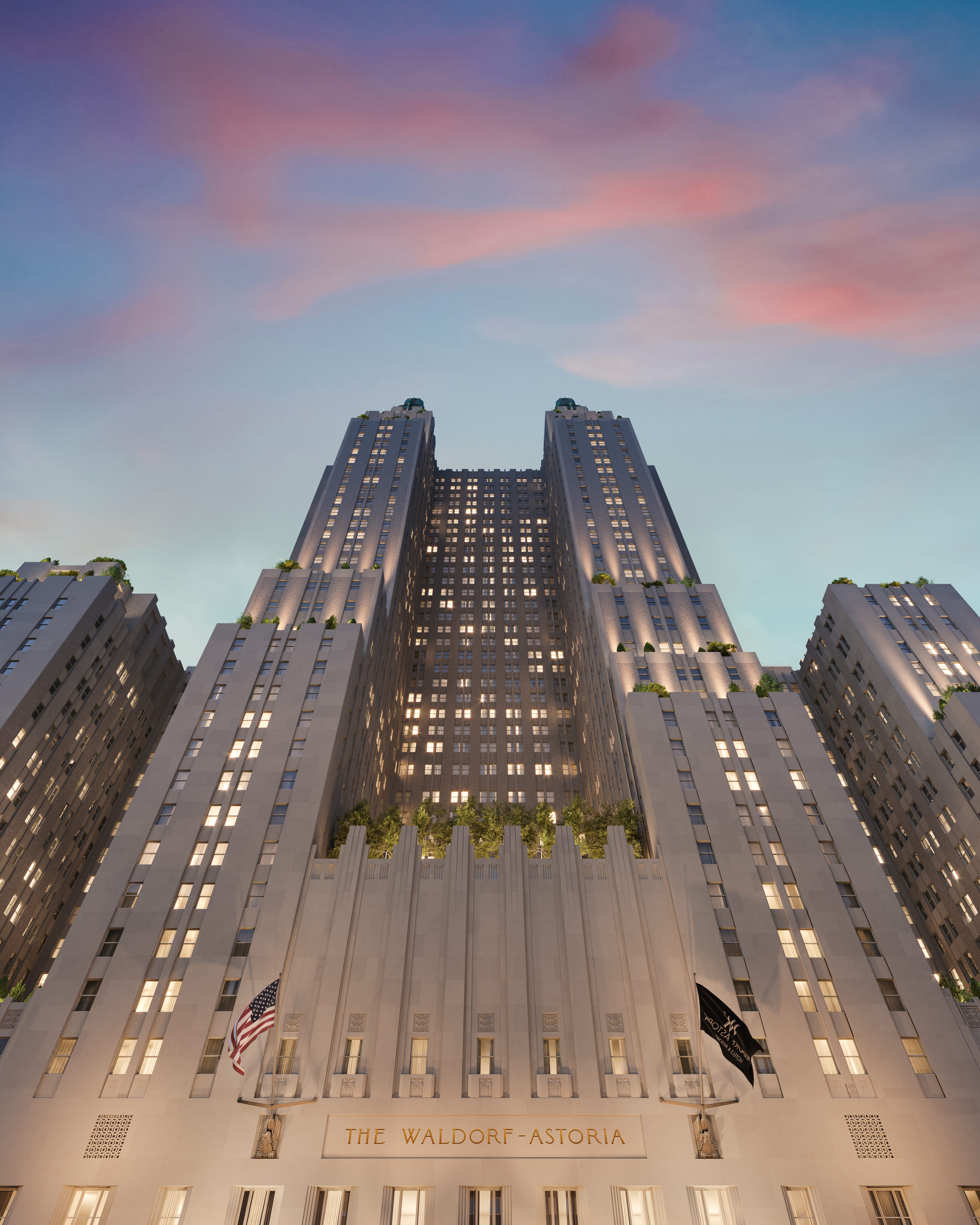 The Waldorf Astoria New York.