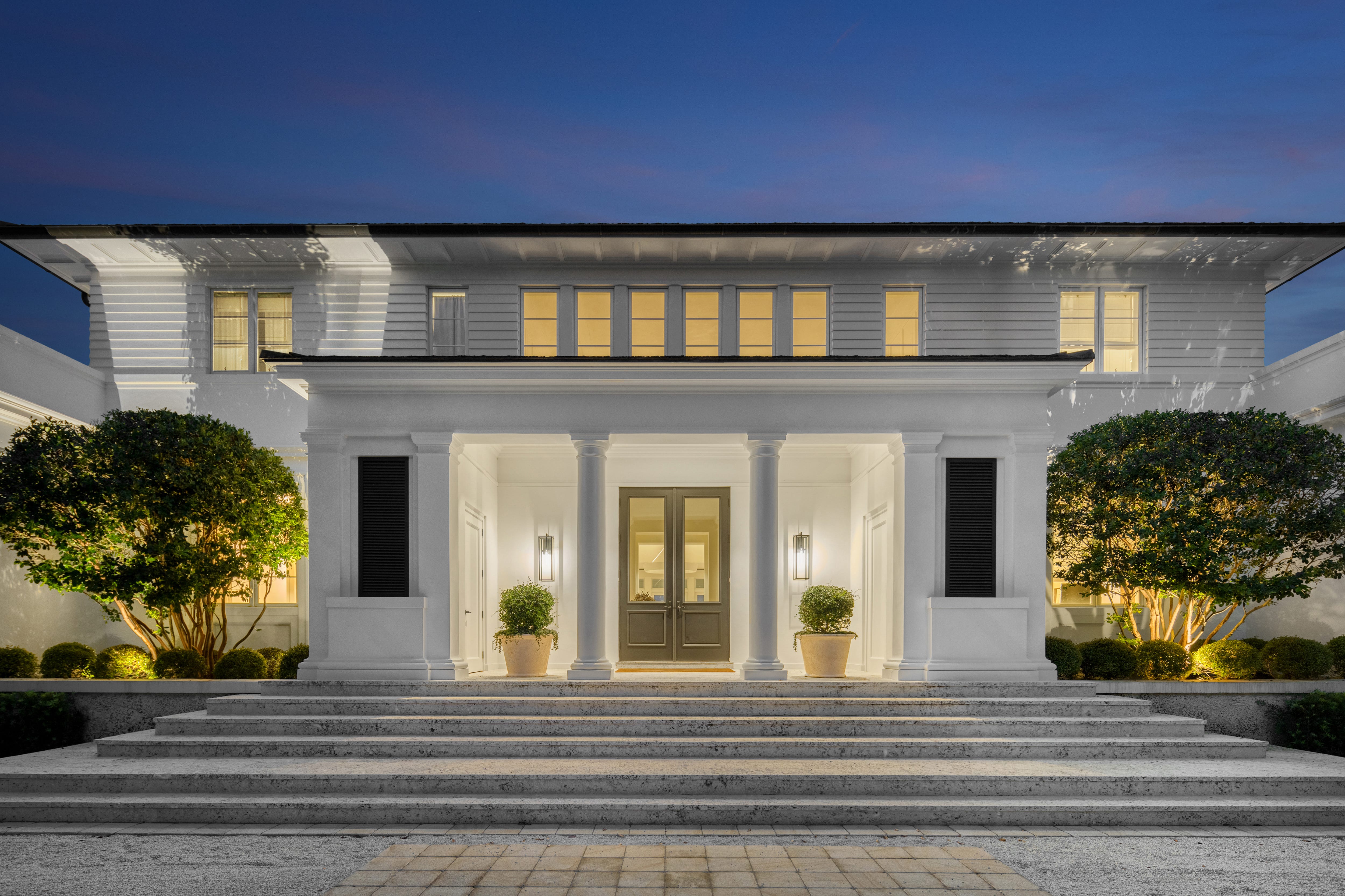 exterior of front of house